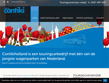Tablet Screenshot of contikiholland.nl